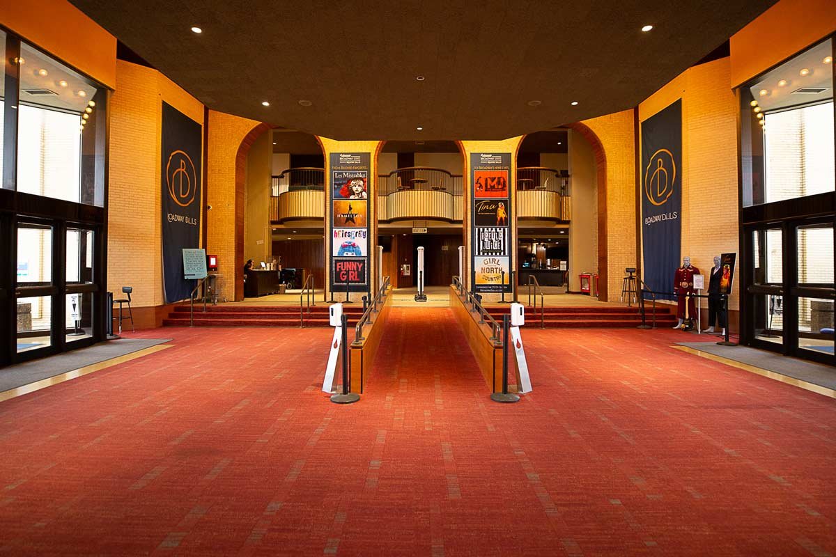 Auditorium entrance view from lobby