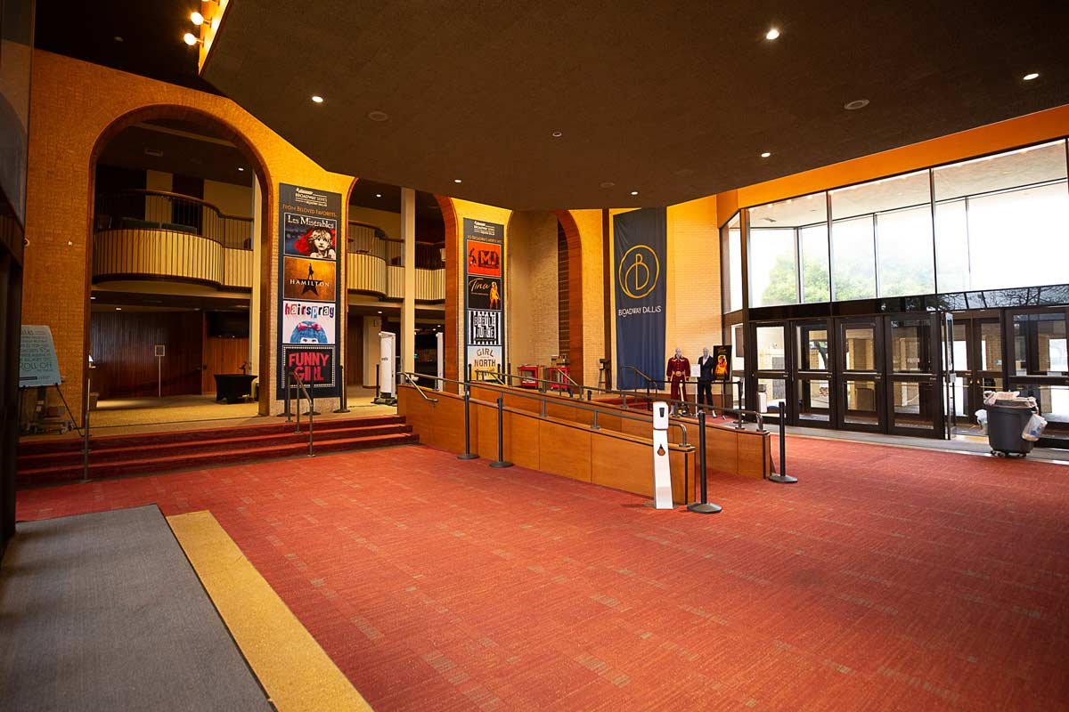 Broadway Dallas lobby