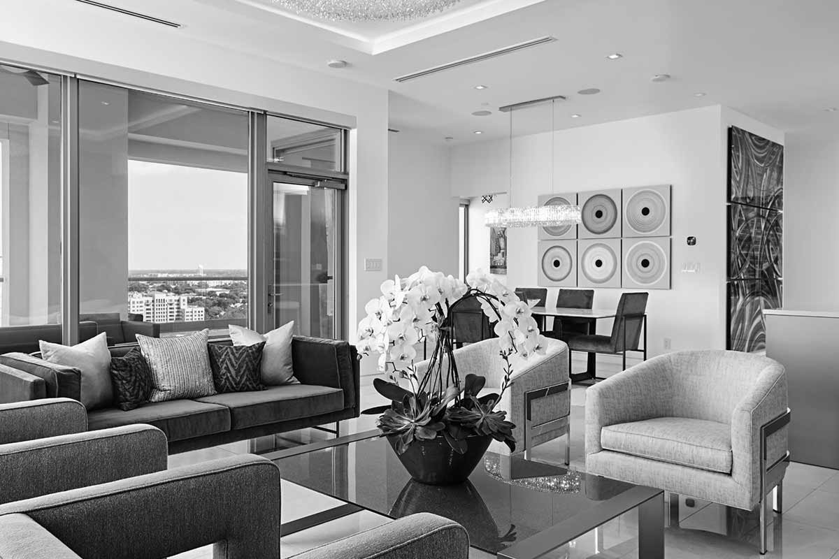 Residence live area.