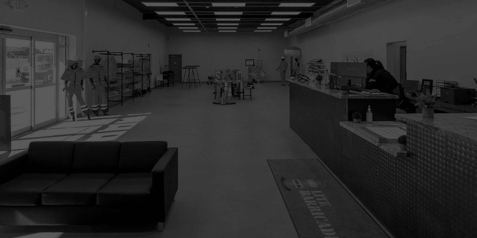 Dallas Lite & Barricade reception area