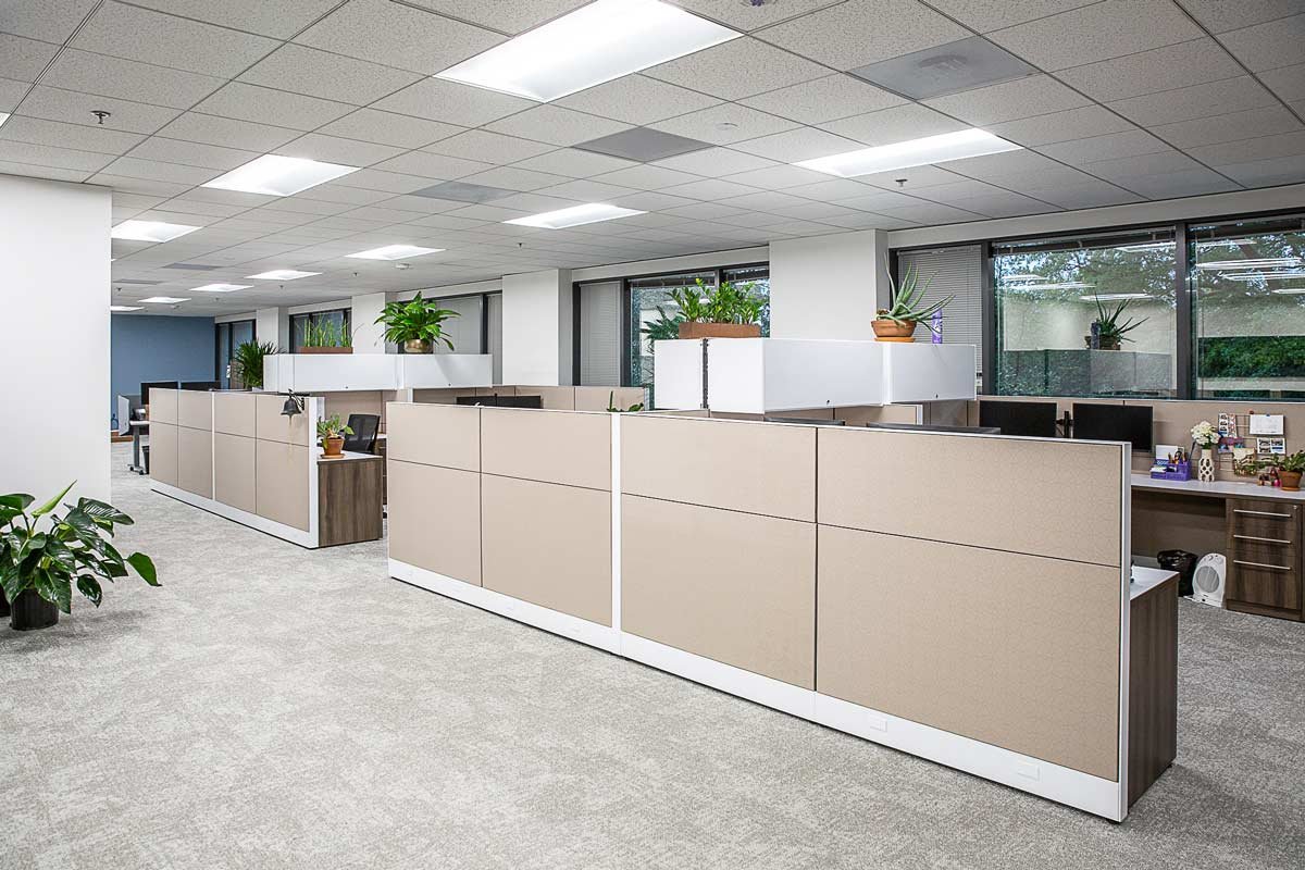 Cubicle area interior