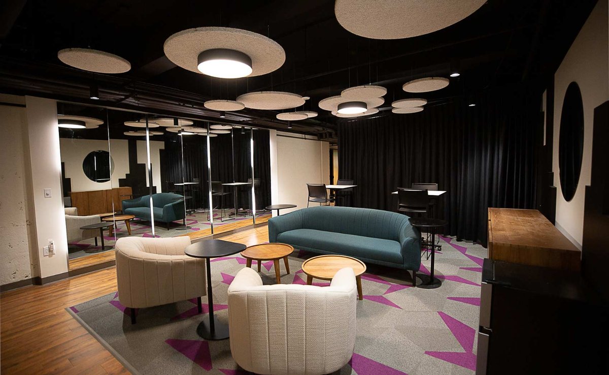 Broadway Dallas interior waiting room