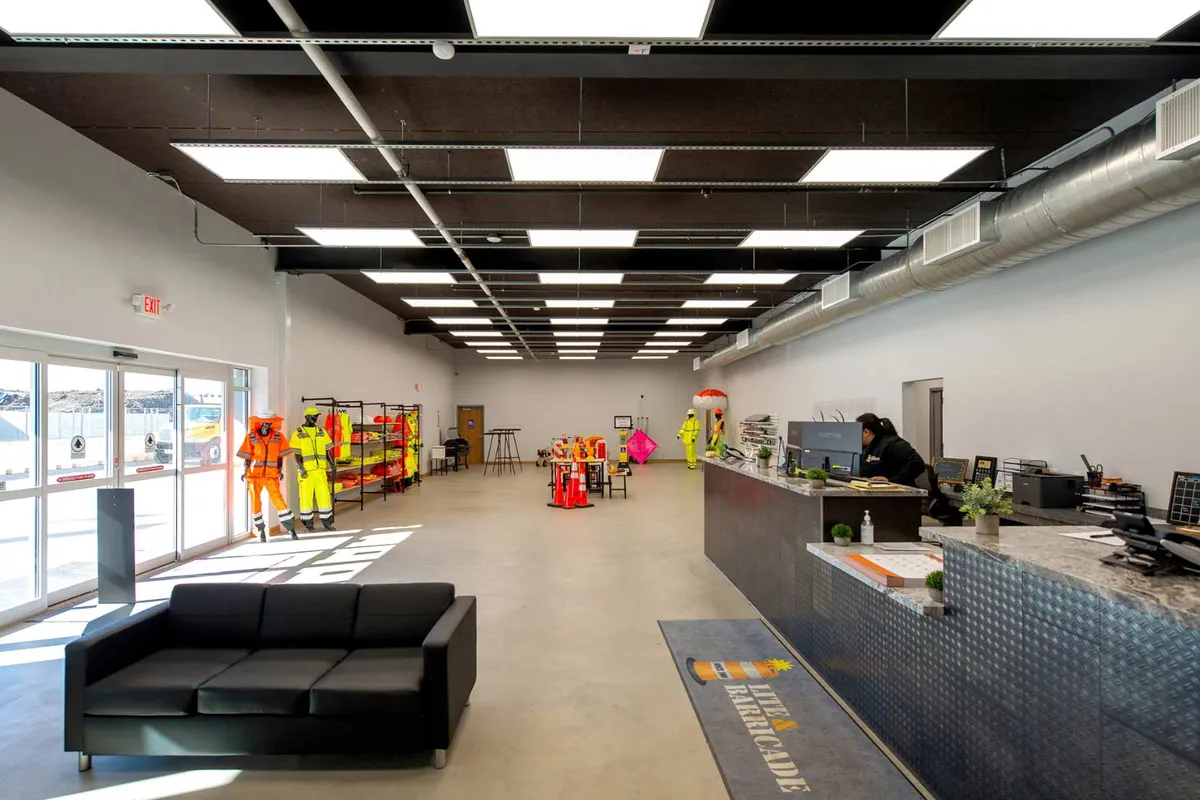 Dallas Lite & Barricade office interior