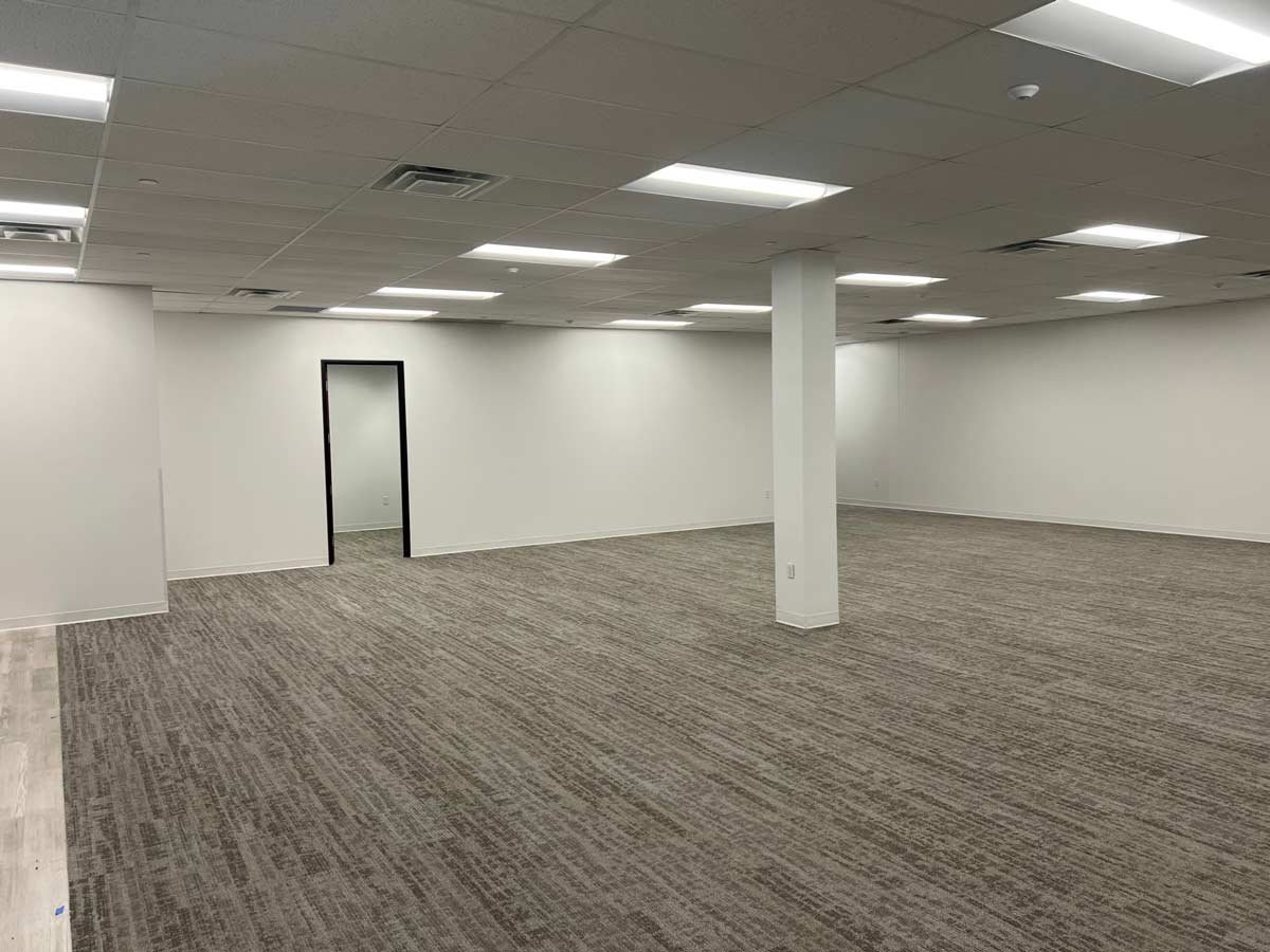 Large open office area