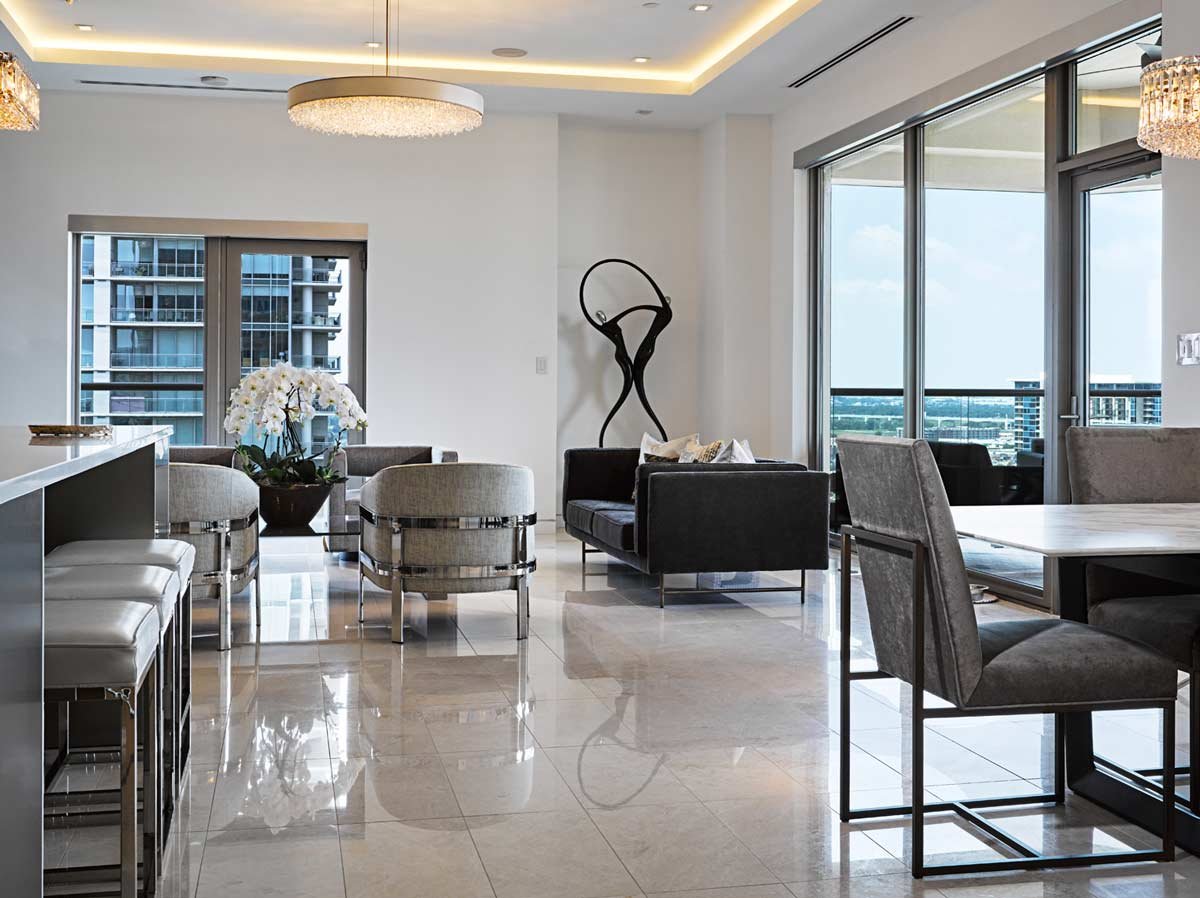 Residence open living area