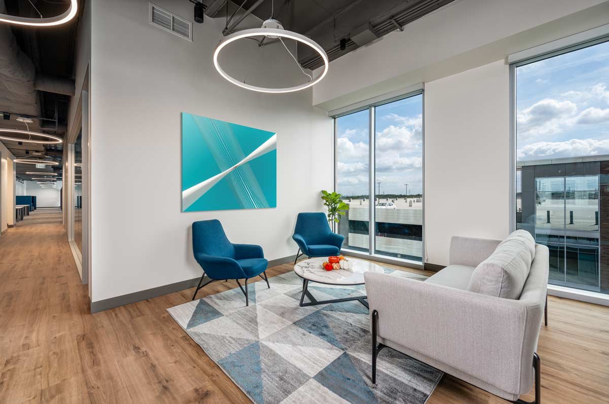 Office waiting area