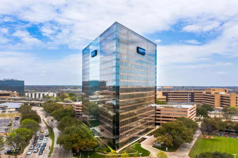 Exterior of Halff building